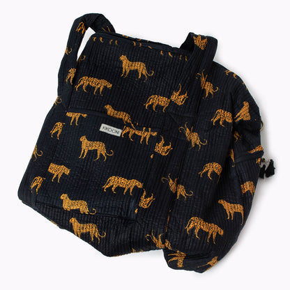 XXL Reisetasche "Black Leopard"