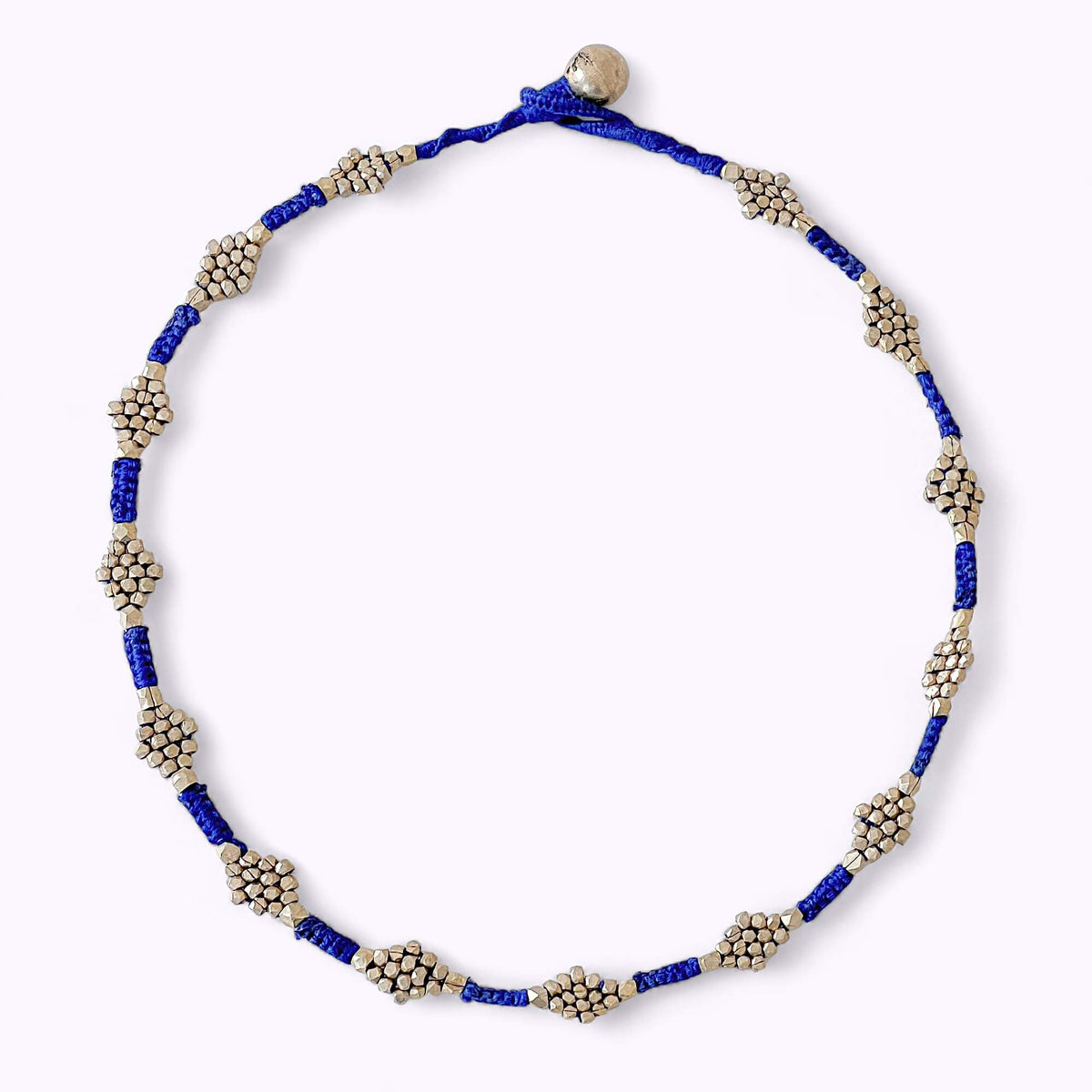 Dokra necklace "Flower"