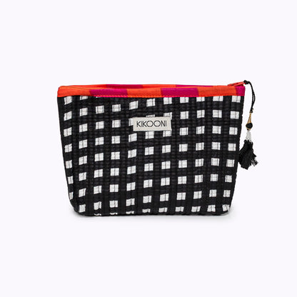 Mini Tasche "HAPPY CHECK"  black