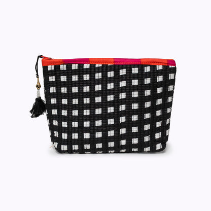 Mini Tasche "HAPPY CHECK"  black