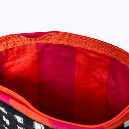 Mini Tasche "HAPPY CHECK"  black