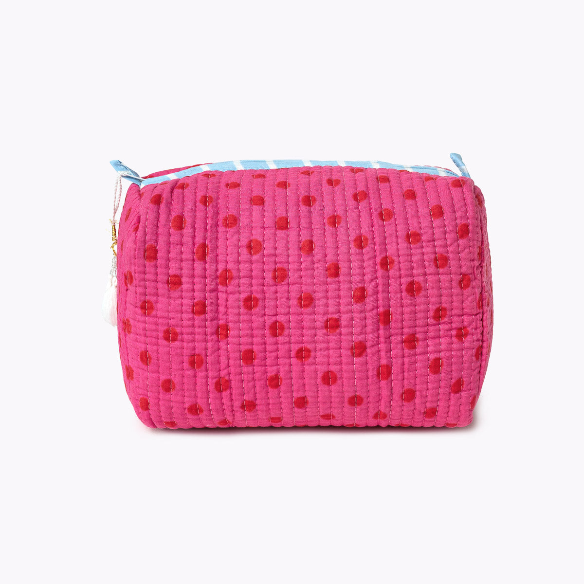 Kleine Kosmetiktasche "Dizzy Dots Love"