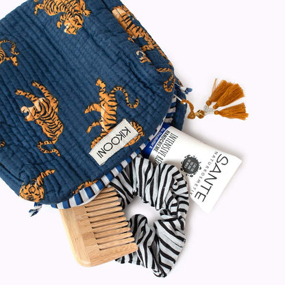 kleine Kosmetiktasche  "Roy darkblue"