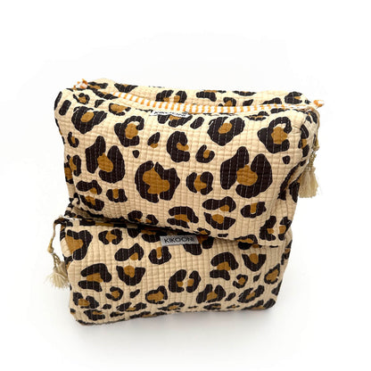 handmade cosmetic bag "Oh Leo"