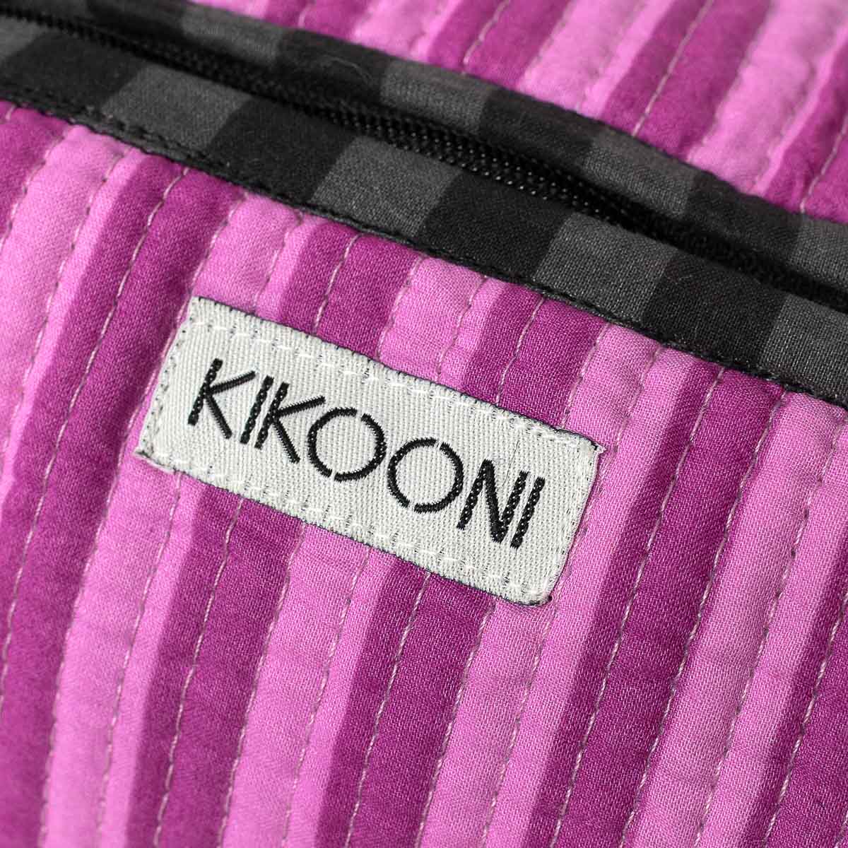 kleine Kosmetiktasche  "Thin Stripes Berry"