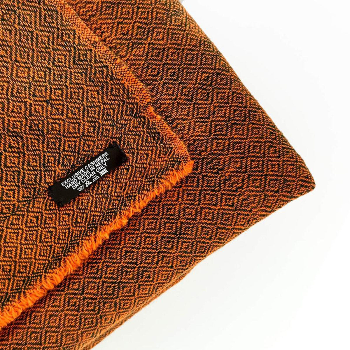 Large cashmere scarf "Magic SUNSET"