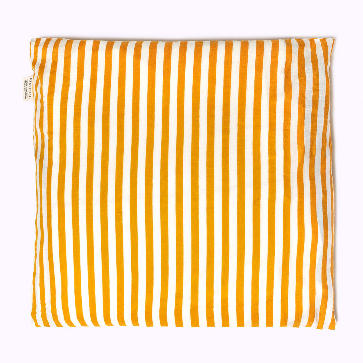 Kissenbezug "Golden Magic"  Stripes  - 100% Baumwolle, handbedruckt