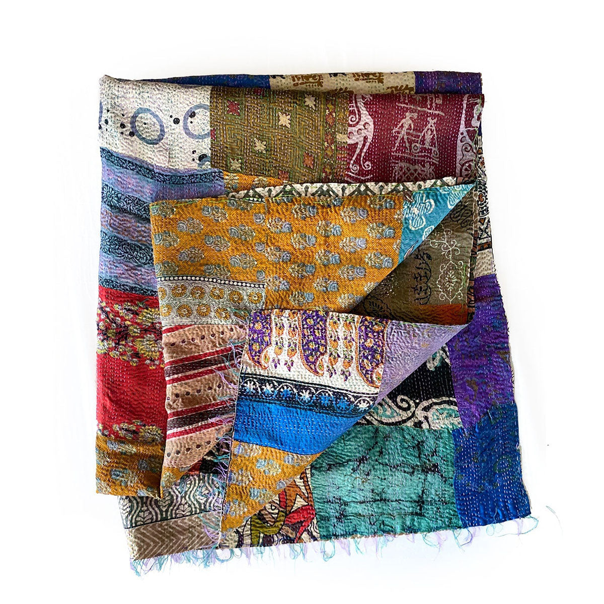 XL - Kantha Scarf "THAMBI"