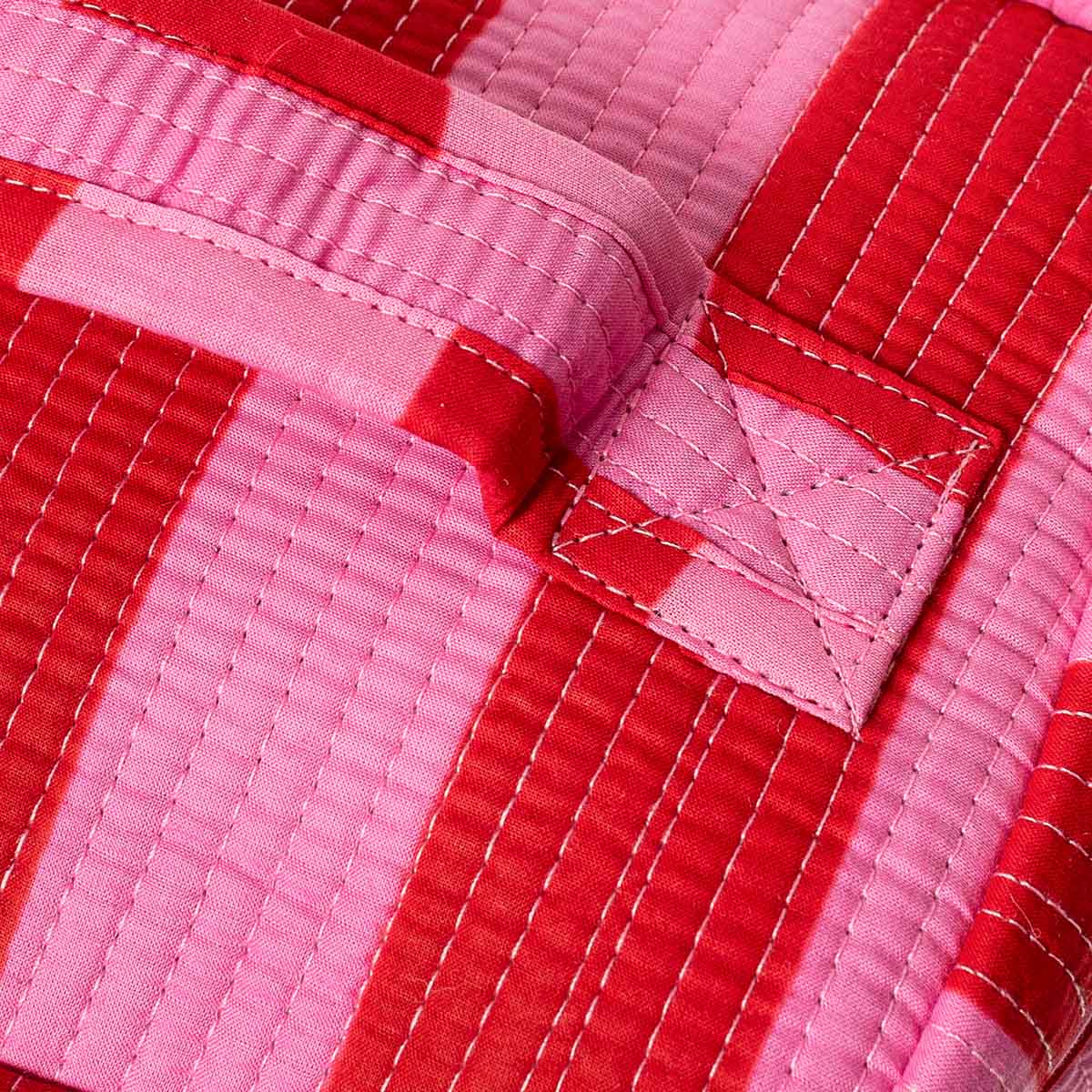 Large cosmetic bag BIG BEAUTY "BOLD STRIPES love"