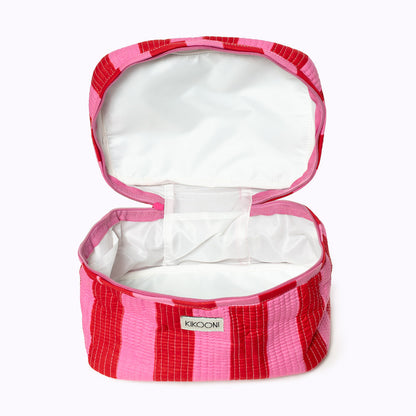 Große Kosmetiktasche BIG BEAUTY "BOLD STRIPES love"