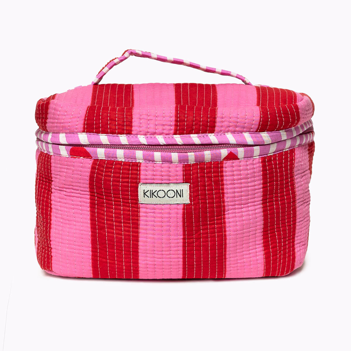 Große Kosmetiktasche BIG BEAUTY "BOLD STRIPES love"