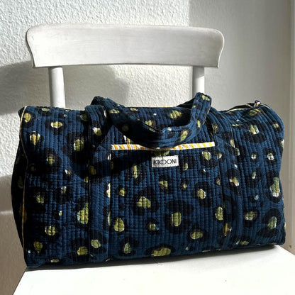 handmade cotton bag "DARK LEO"