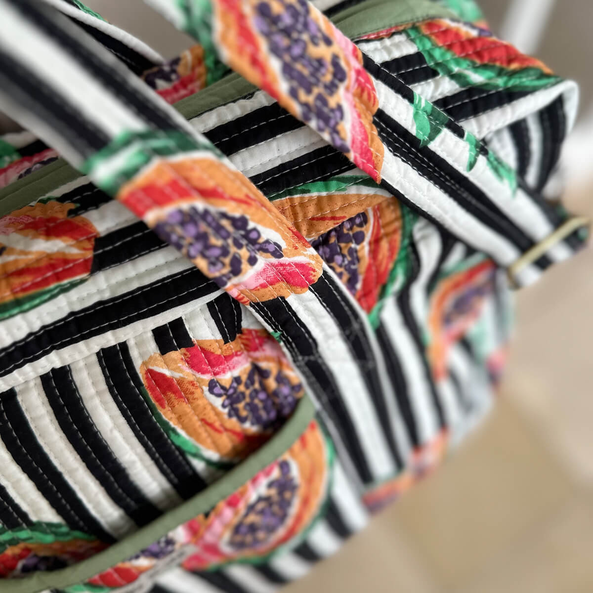 Große Reisetasche "My Papaya Love"