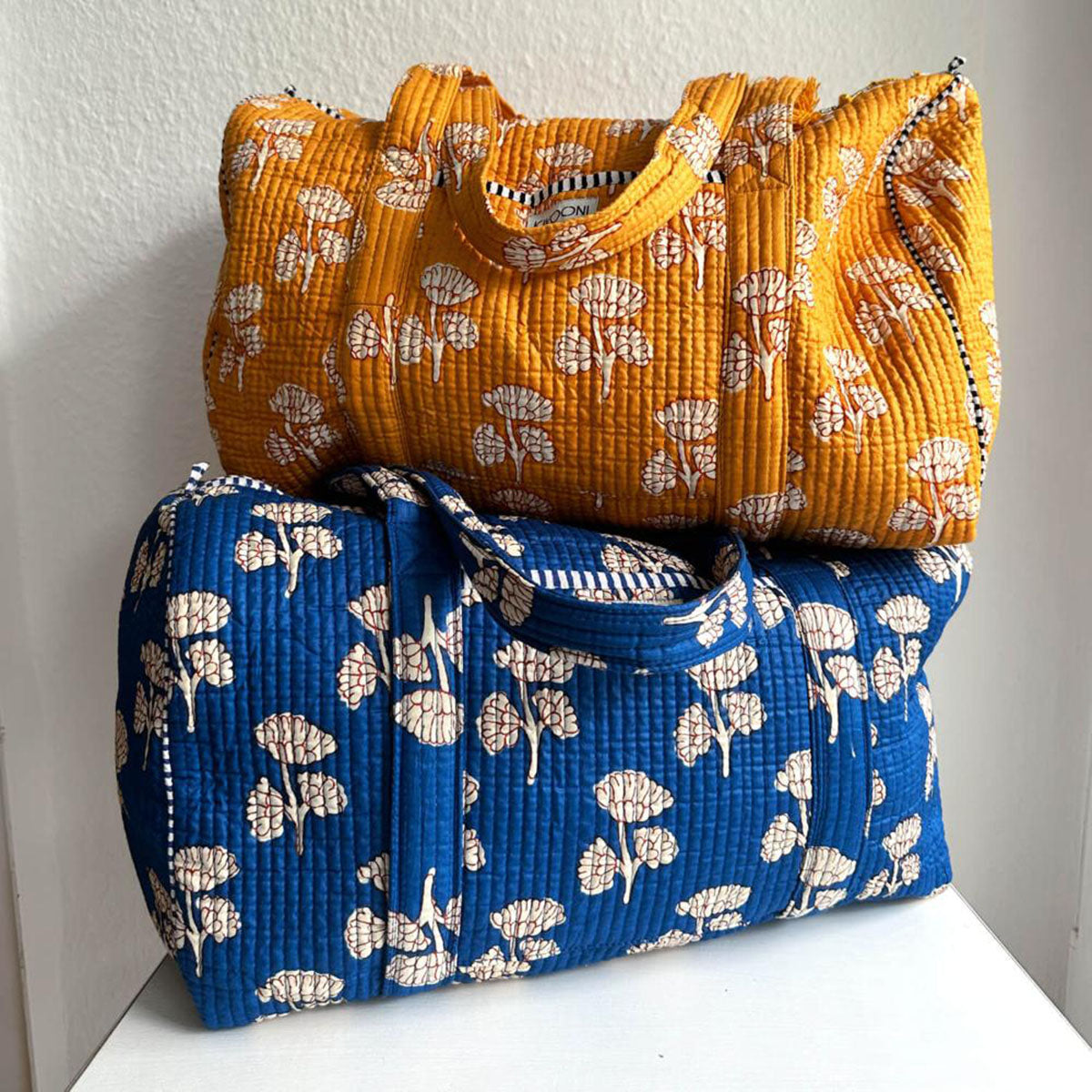 Handmade cotton bag "Mystic Flower"