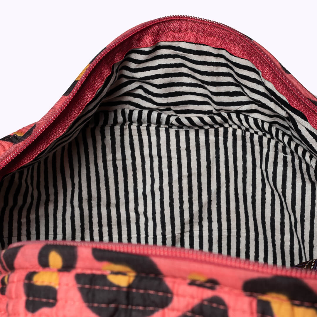 Große Reisetasche "Oh Leo Sunset"