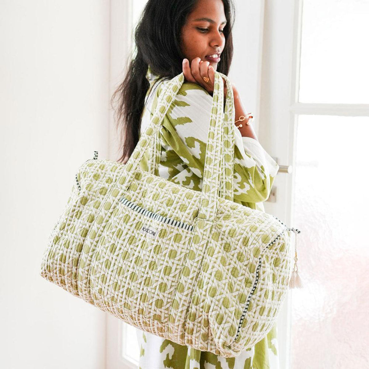 Handgemachte Baumwolltasche  "The Tree"