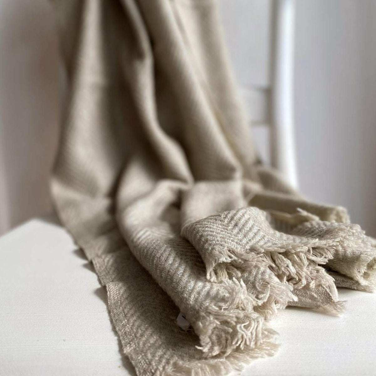 large cashmere scarf "JINPA" 