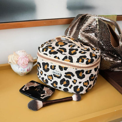 large cosmetic bag BIG BEAUTY "Oh Leo"