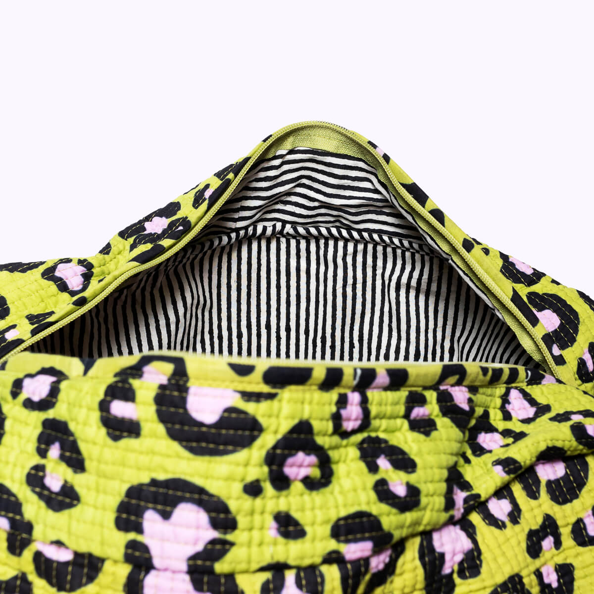 Large travel bag "Oh Leo Cosmic green"