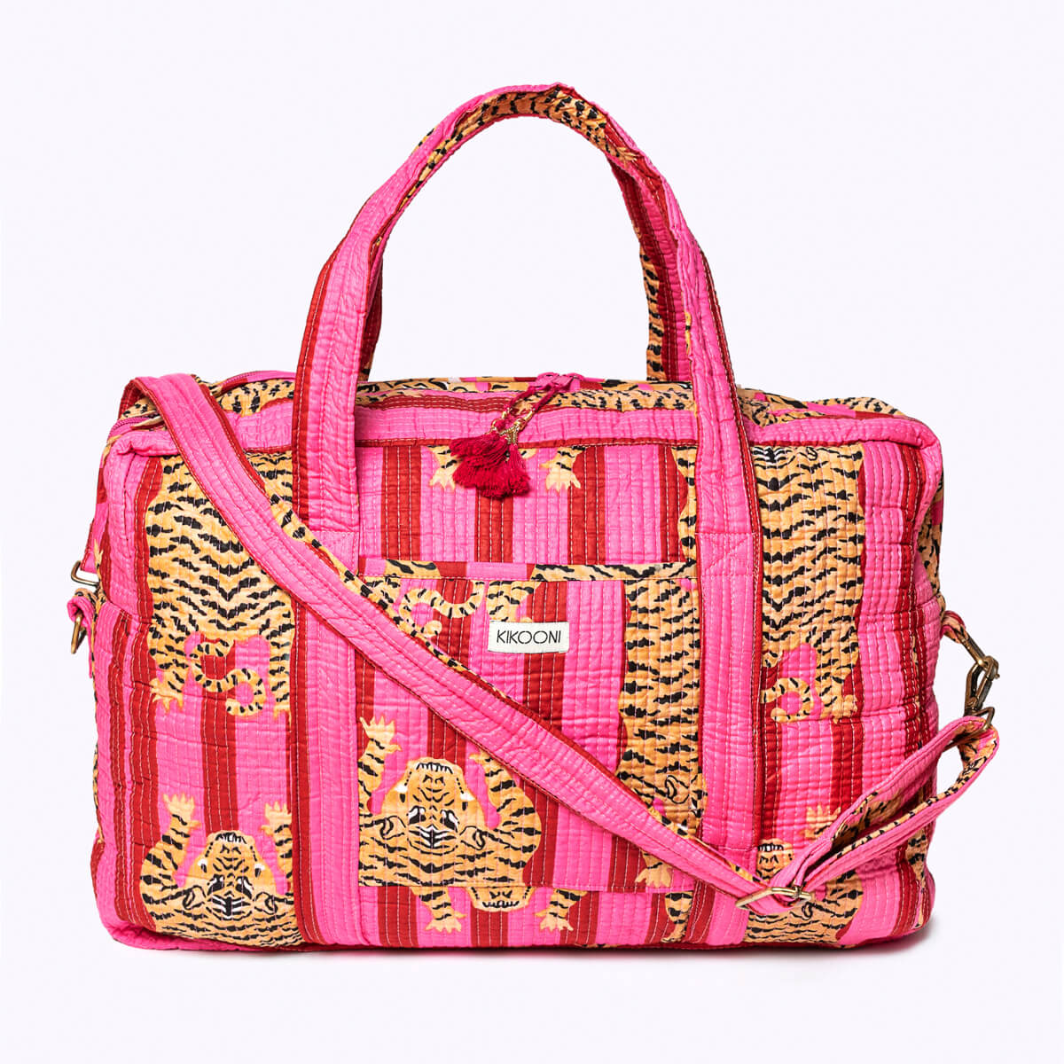 Große Reisetasche "Poppy Tiger LOVE"