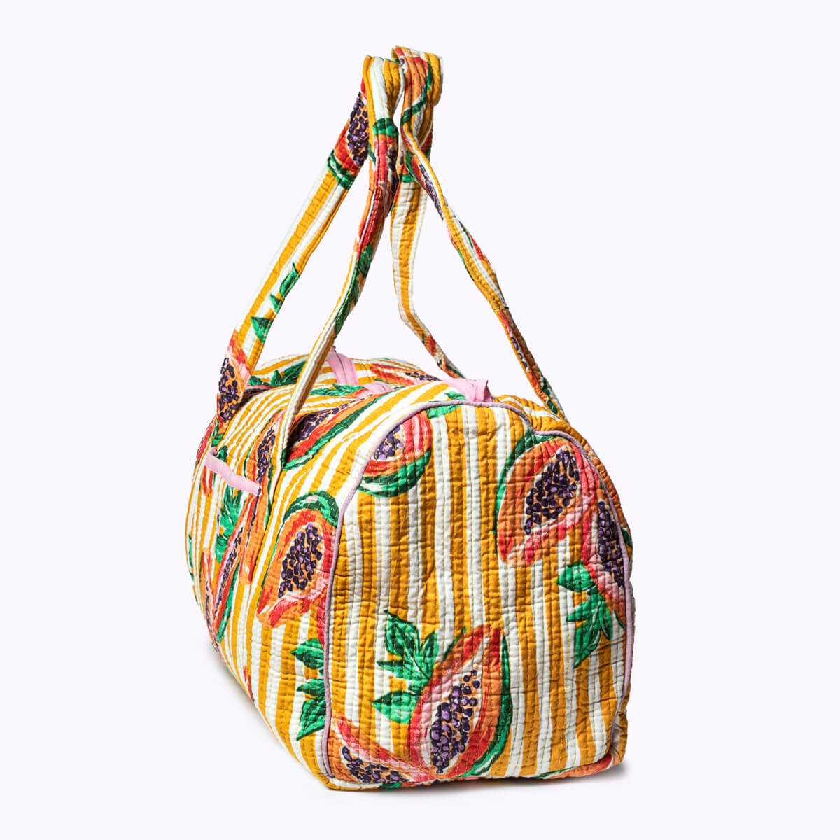 Handgemachte Baumwolltasche  "My Papaya Life"