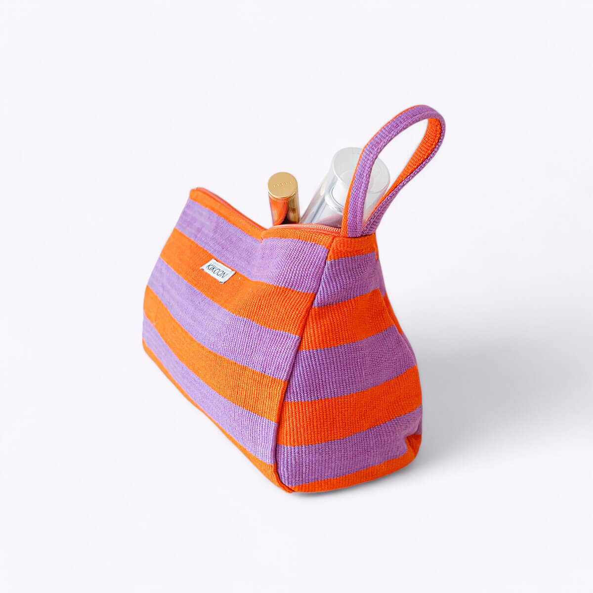 Hand-woven BELEZZA cosmetic bag from Guatemala