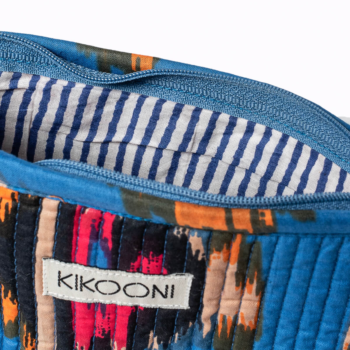 "Blue Ikat" mini bag