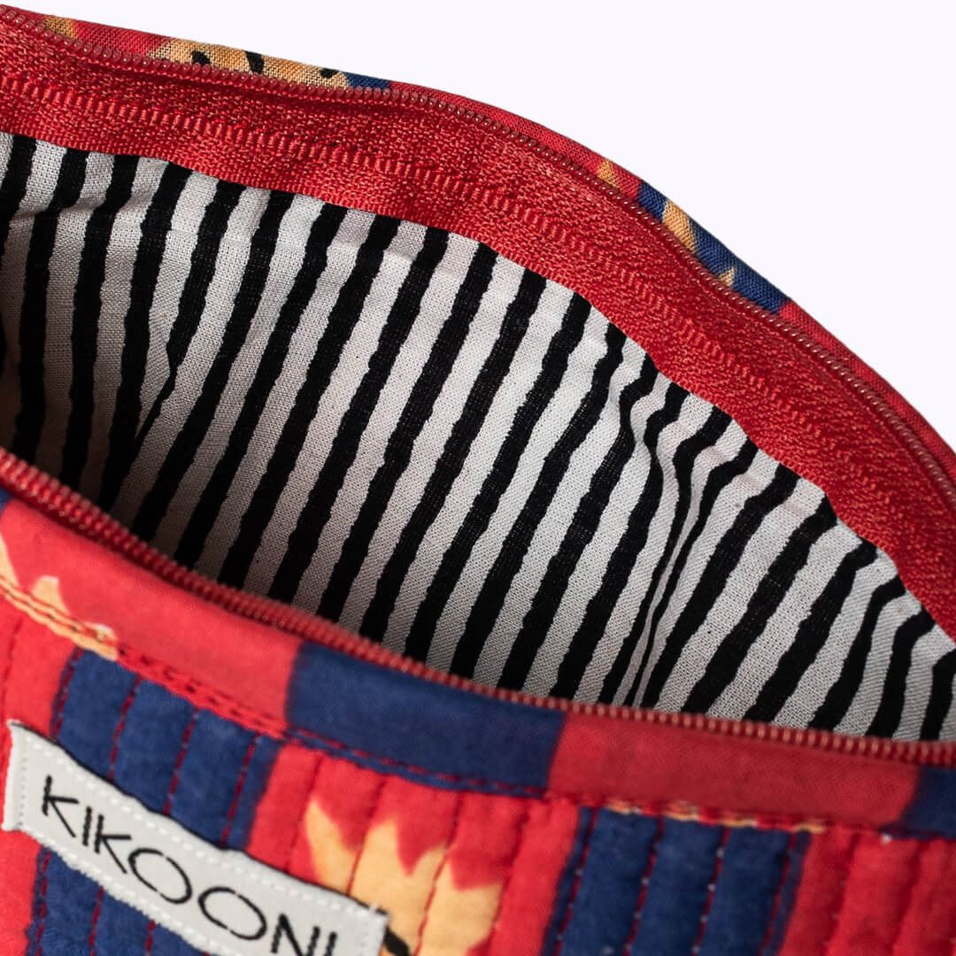 Handmade mini bag "Poppy Tiger Diva"