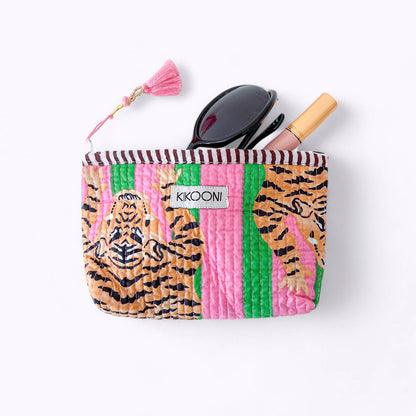 handmade mini bag "Poppy Tiger Candy"