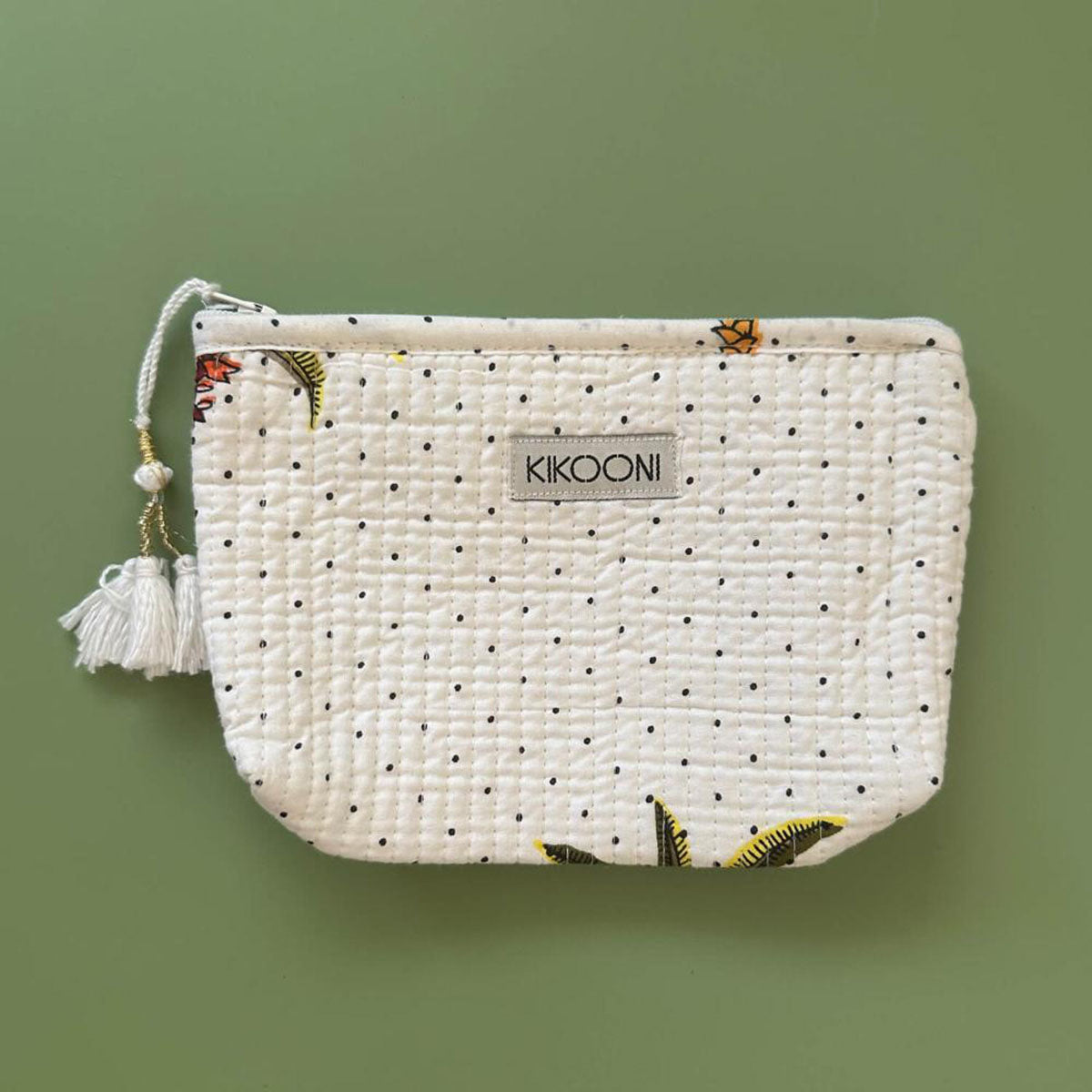 Handmade "Palms" mini bag