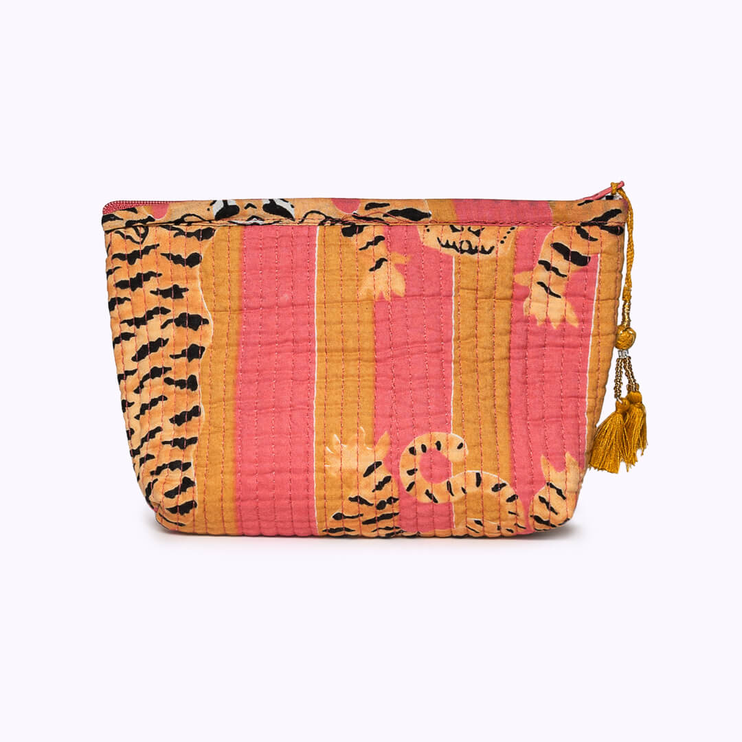 "Poppy Tiger Sunset" mini  bag