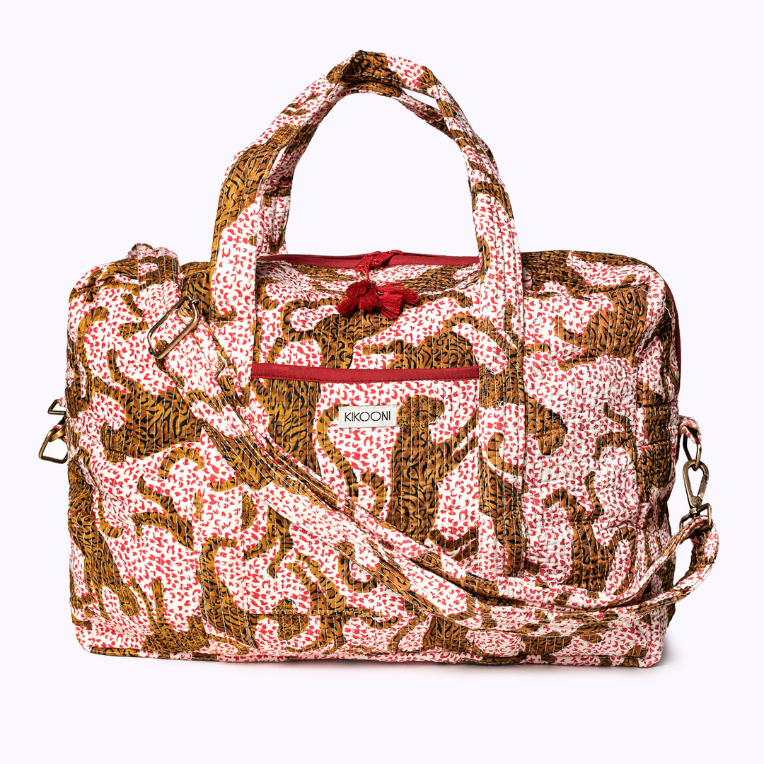 Große Reisetasche "h.leopard"