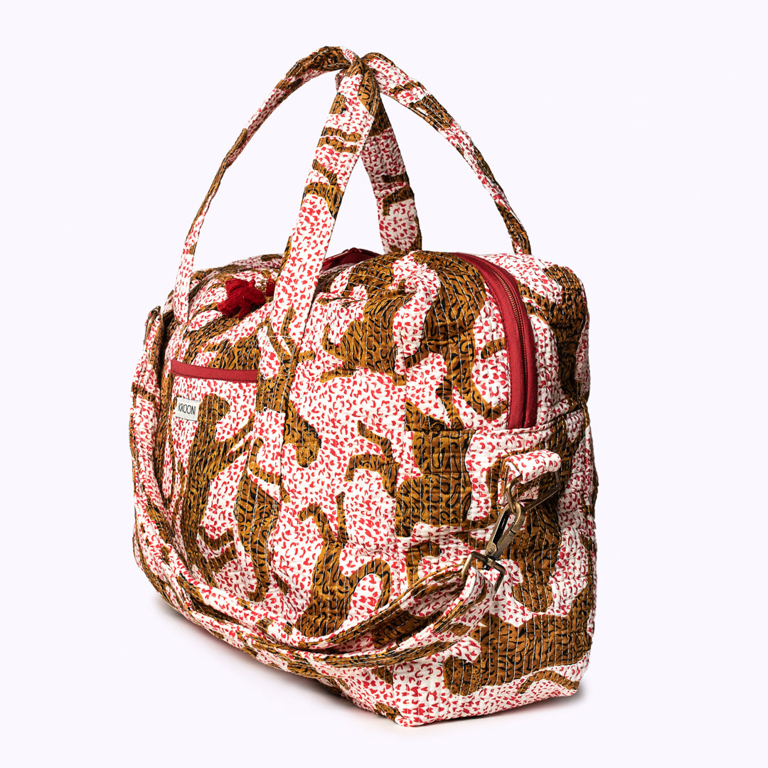 Große Reisetasche "h.leopard"