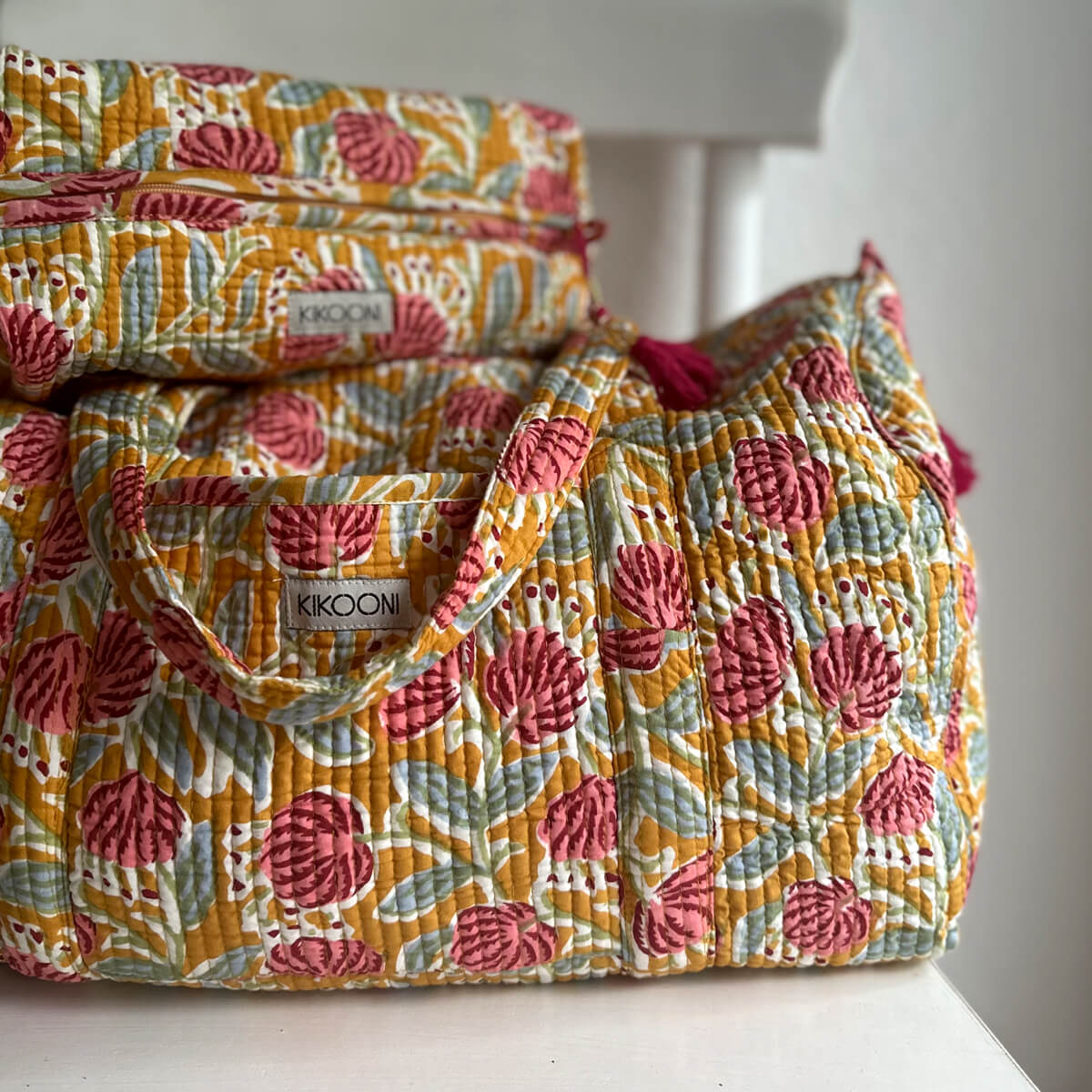 Handgemachte Baumwolltasche  "Tuscany Dreams"