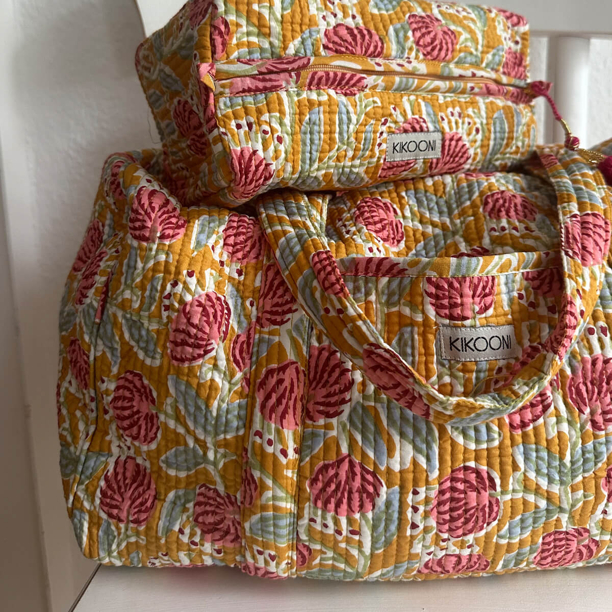 Handgemachte Baumwolltasche  "Tuscany Dreams"