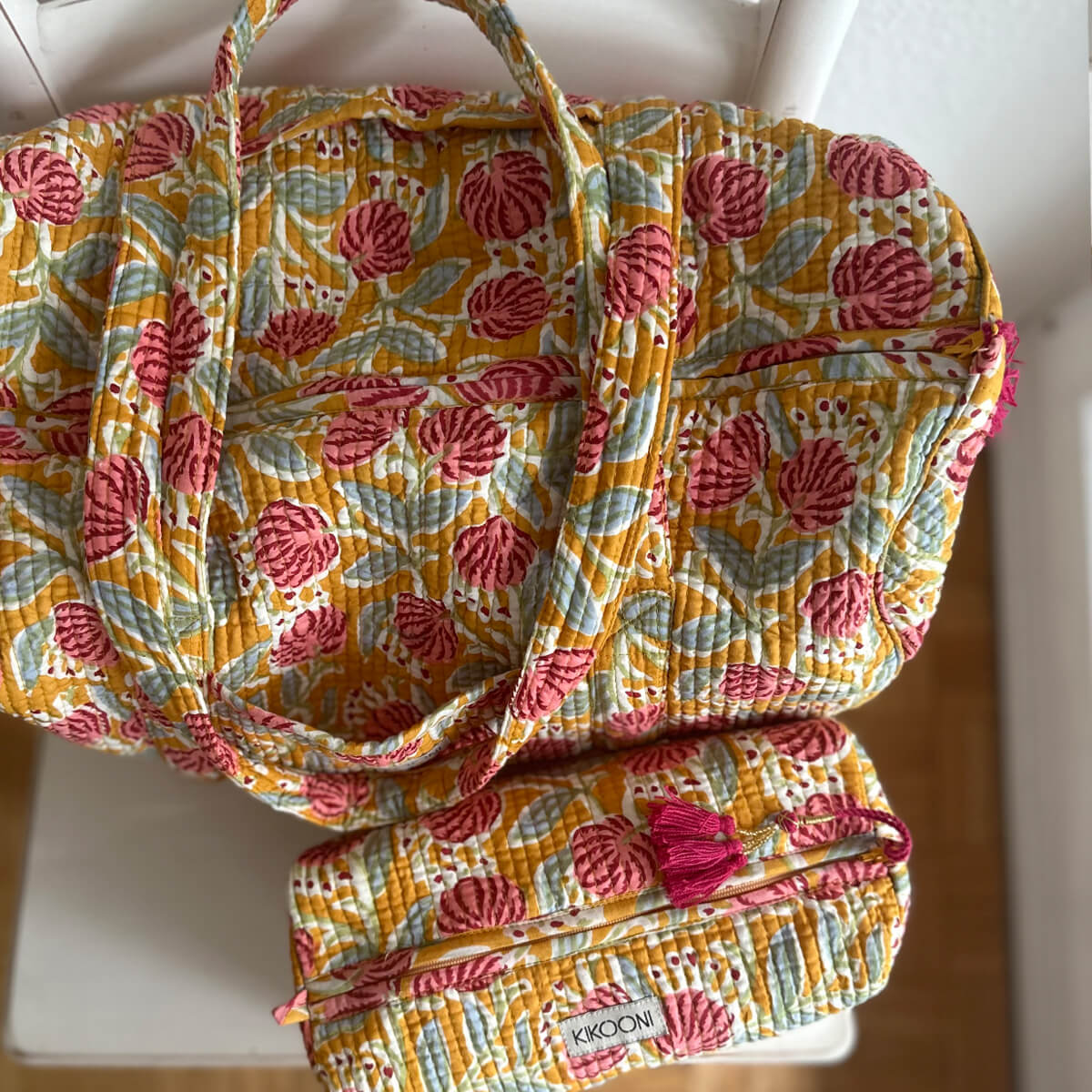 Handgemachte Baumwolltasche  "Tuscany Dreams"