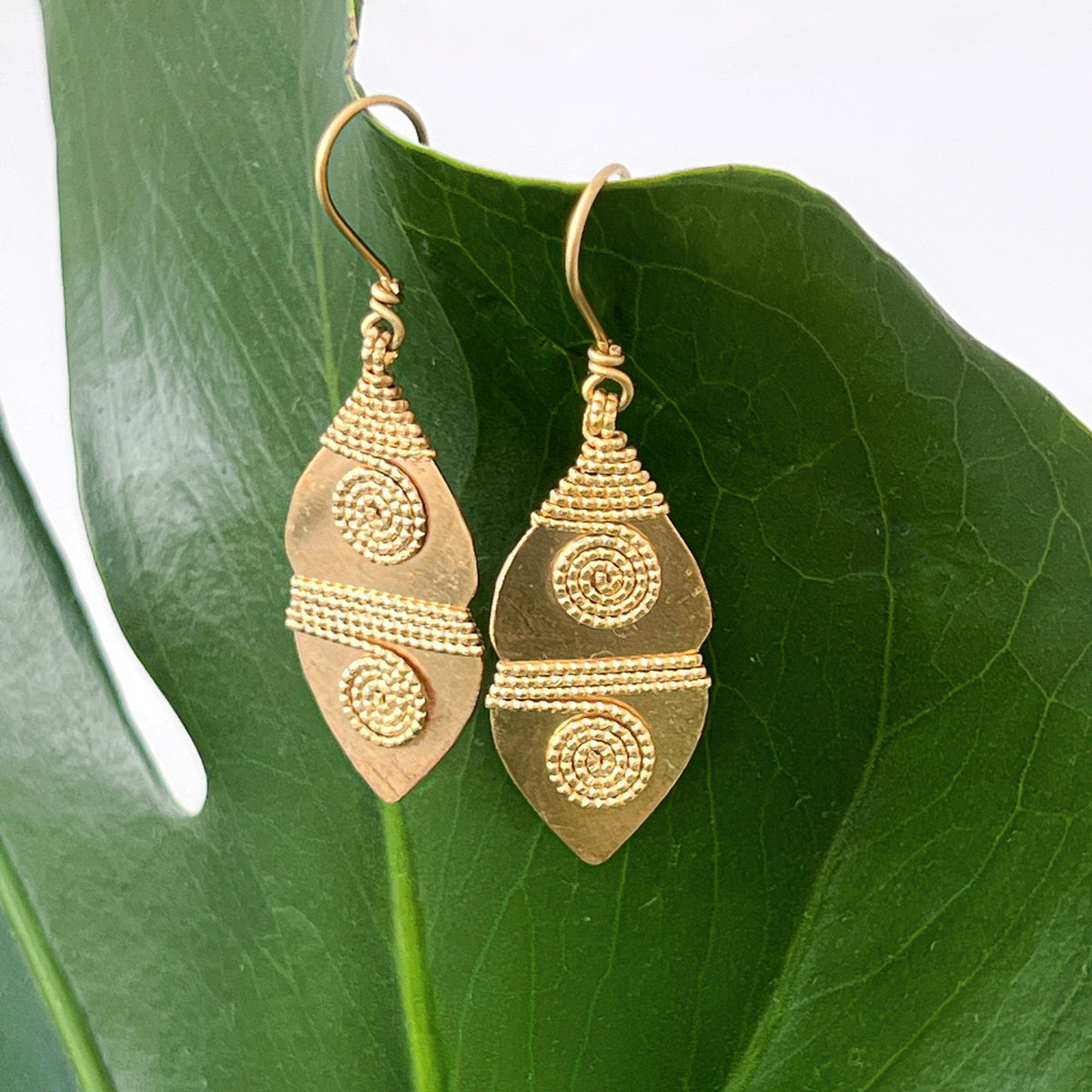 "Bold" Dokra earrings