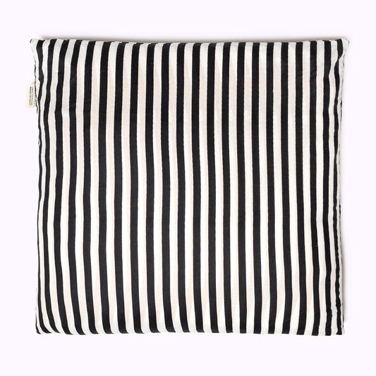 Kissenbezug "Black Magic" Stripes - 100% Baumwolle, handbedruckt