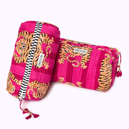 Kosmetiktasche "Poppy Tiger Pink"