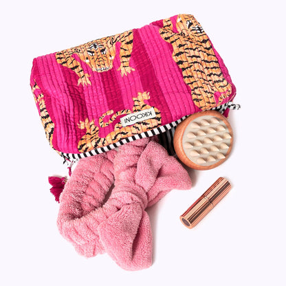 Kosmetiktasche "Poppy Tiger Pink"