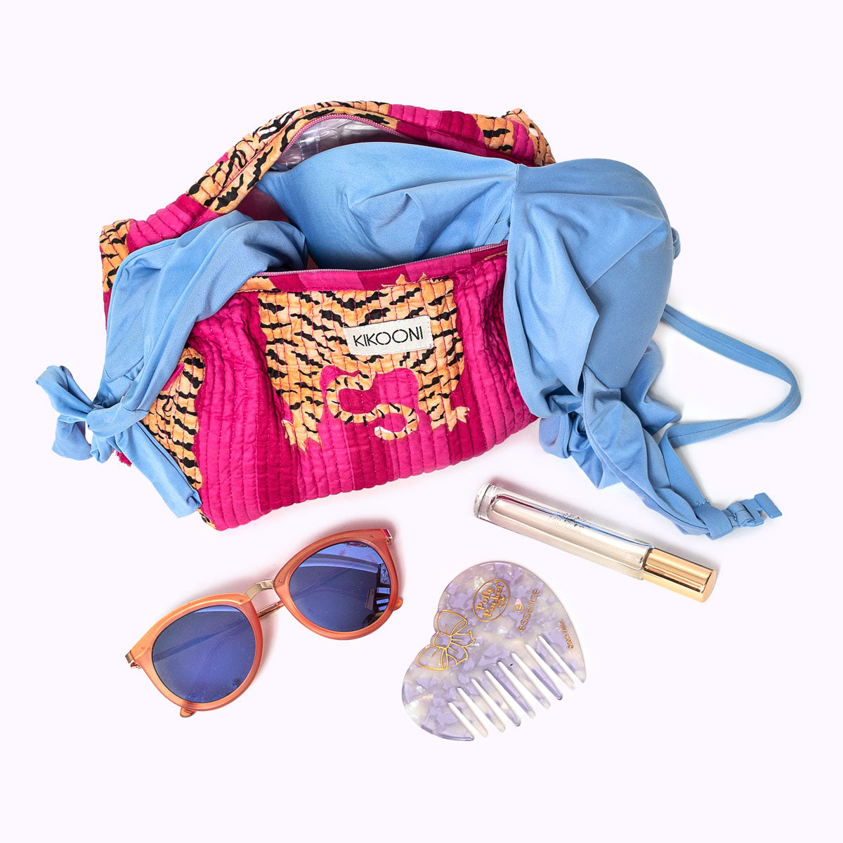 Kosmetiktasche "Poppy Tiger Pink"