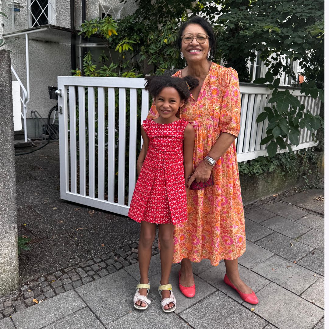 Muse Dress "Pink Garden"
