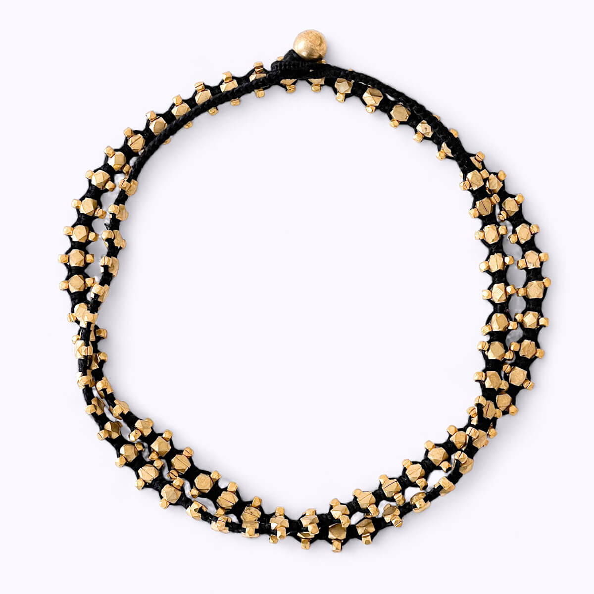 Dokra necklace "Priestess"