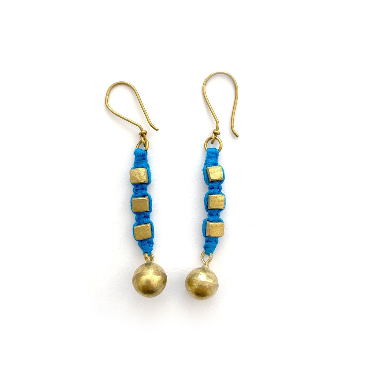 Earrings "blue rocks" 