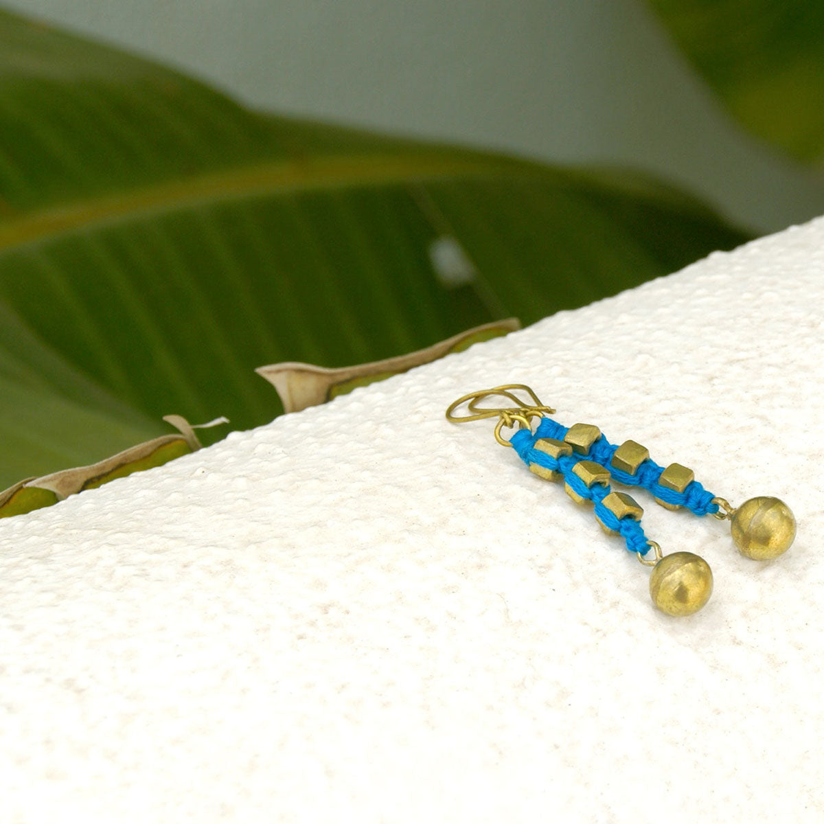 Earrings "blue rocks" 