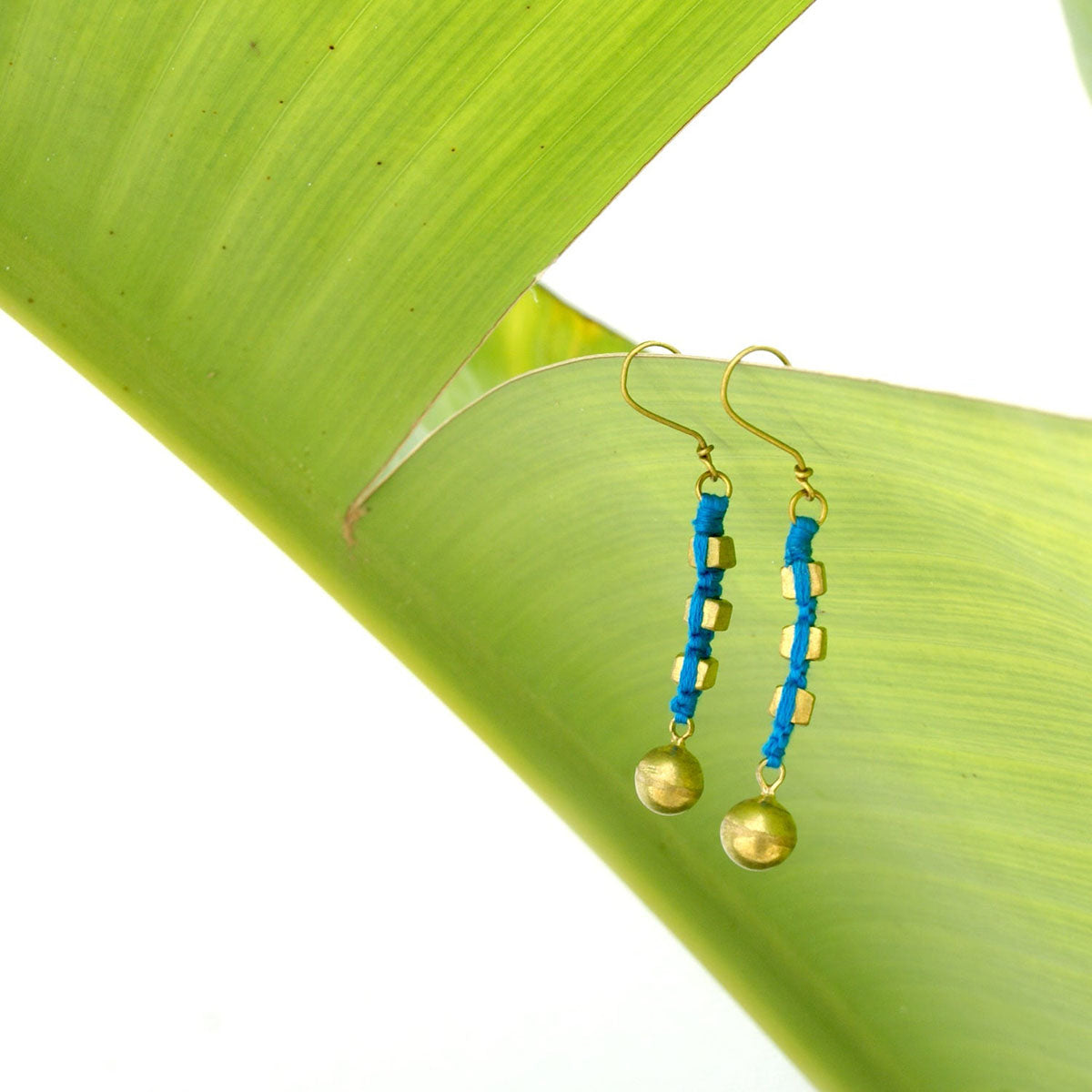 Earrings "blue rocks" 