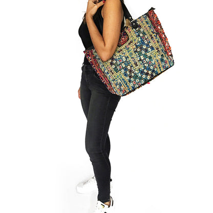 Deluxe Vintage Banjara Bag "BRIGTHER DAYS"