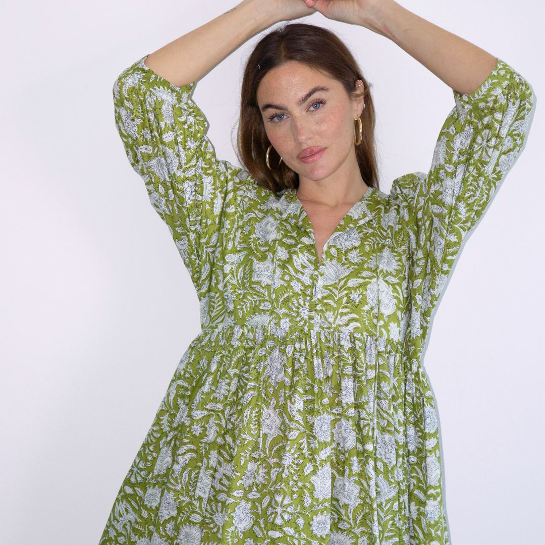 "Feel Good" Baumwollkleid "Meadow Bloom"