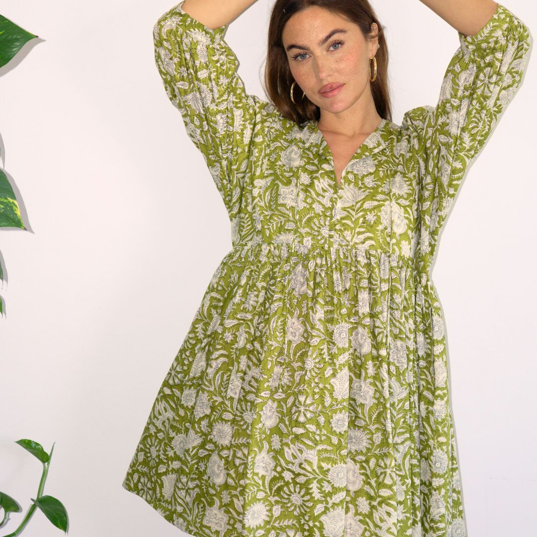 "Feel Good" cotton dress "Meadow Bloom"