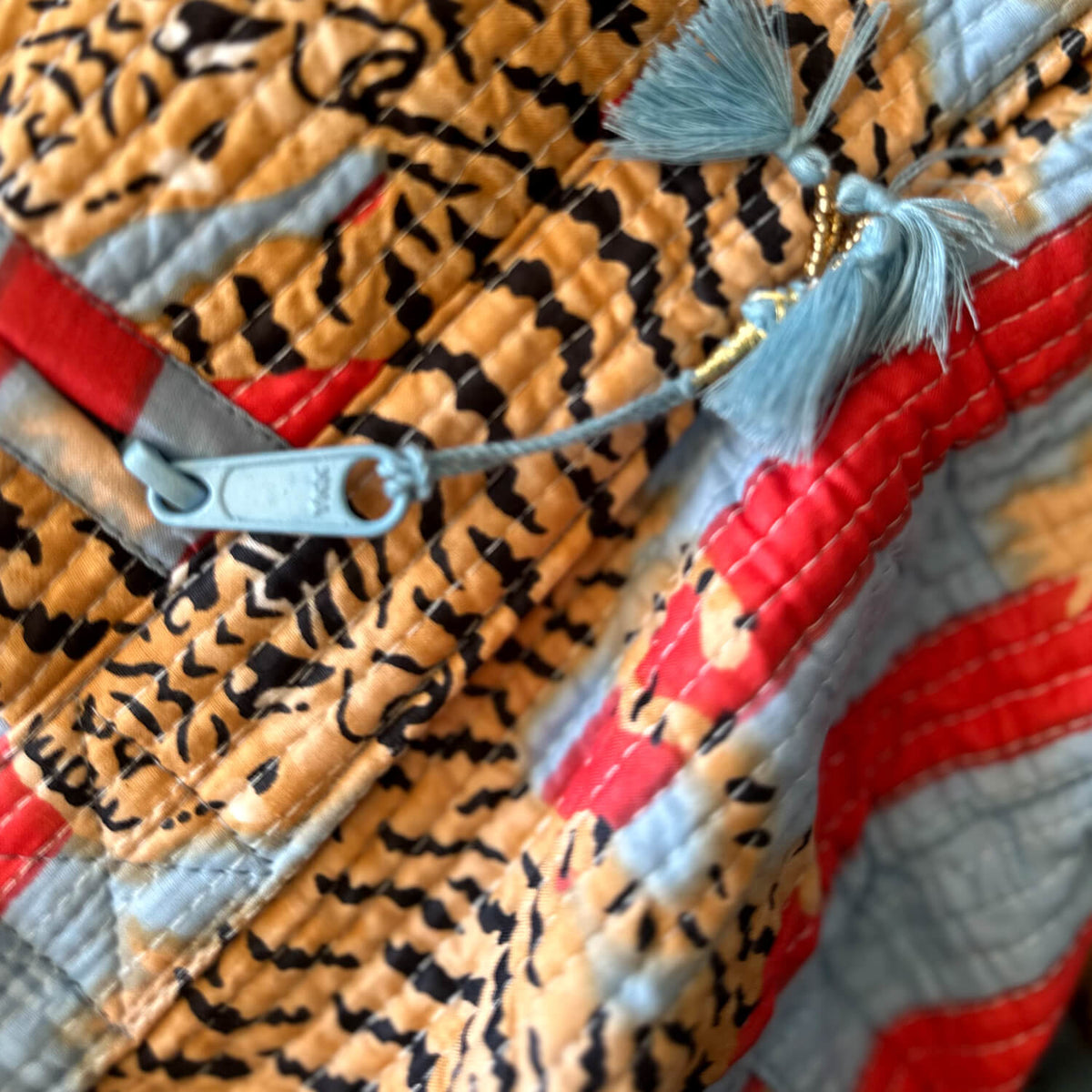 Large travel bag "Poppy Tiger Funky"